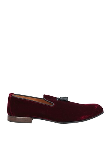 TOM FORD Loafers Burgundy Textile fibres