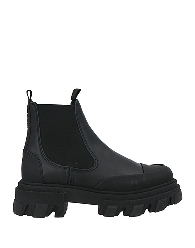GANNI Ankle boot Black Leather