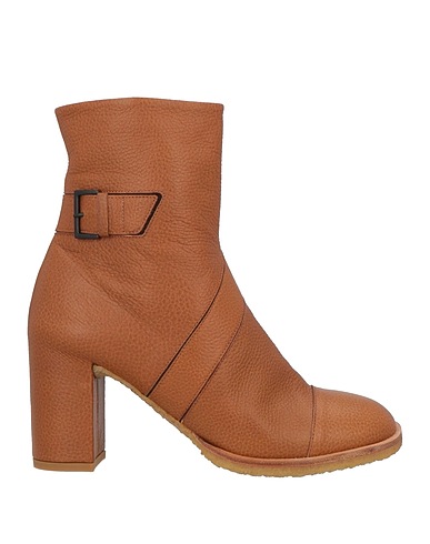 DEL CARLO Ankle boot Tan Leather