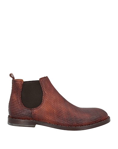 MATTIA CAPEZZANI Ankle boot CIOCCOLATO Leather