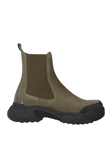 GMBH Ankle boot Military green Textile fibers