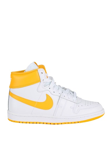 NIKE Sneakers Bianco Pelle, Fibre tessili