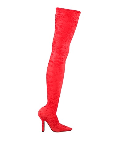 VETEMENTS Boots Red Textile fibers
