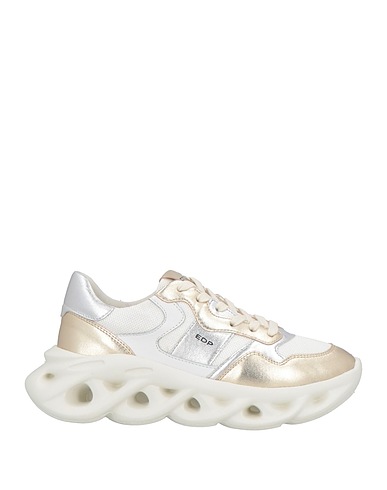 ED PARRISH Sneakers Platinum Leather, Other Fibres