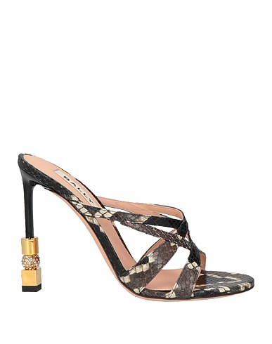 BALLY Sandals Dark brown Goat skin