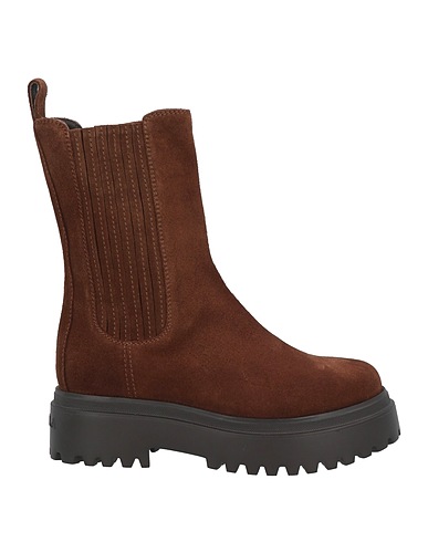 LE SILLA Stiefelette Braun Leder