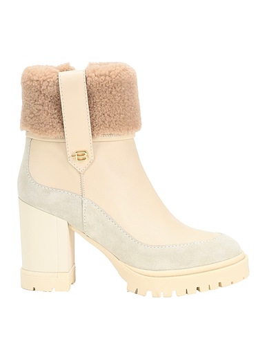 BALDININI Ankle boot Beige Shearling