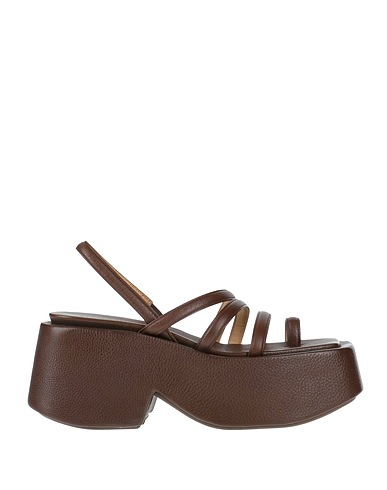 MARSÈLL Flip flops Brown Leather