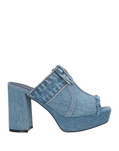 JEFFREY CAMPBELL Sandals Blue Textile fibres