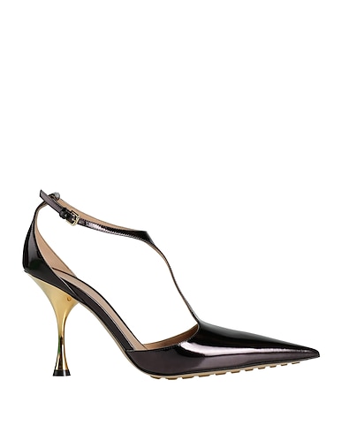 BOTTEGA VENETA Court Black Calfskin