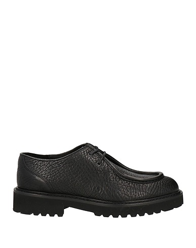 DOUCAL'S Laced shoes Black Leather