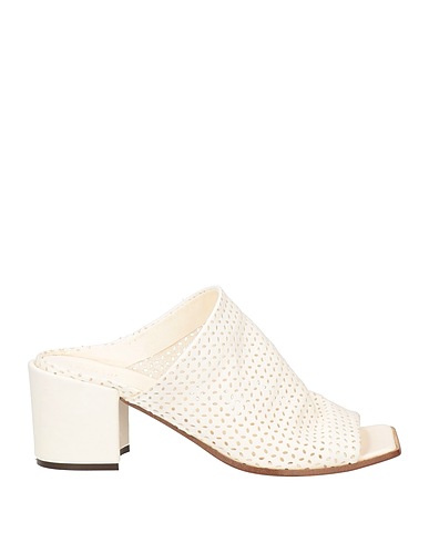 PREVENTI Sandals Ivory Leather