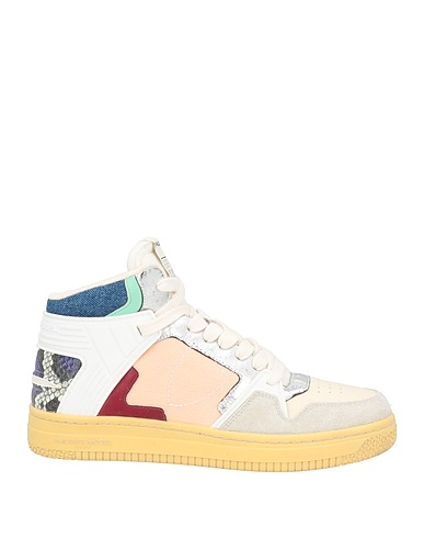 PHILIPPE MODEL Sneakers Cream Textile fibers, Leather