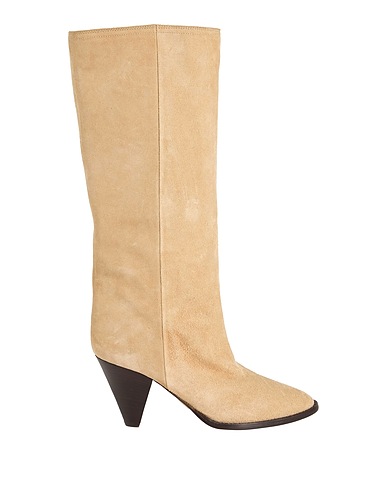 ISABEL MARANT Boots Beige 100% Calfskin