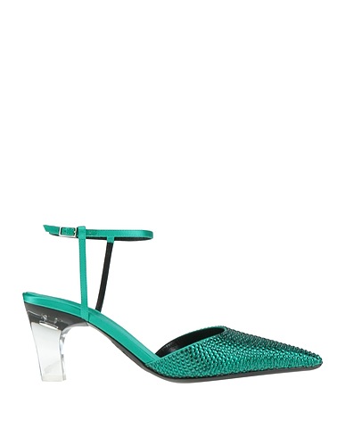 GIORGIO ARMANI Court Emerald green Textile fibres