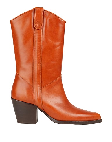 MAJE Ankle boot Camel Leather
