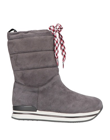 HOGAN Stiefelette Grau Leder
