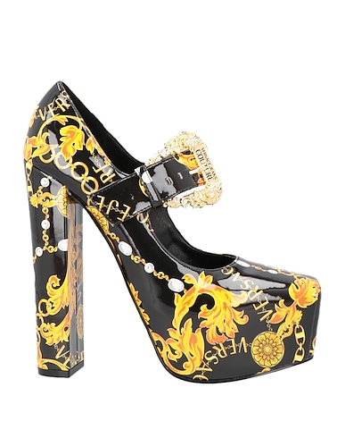 VERSACE JEANS COUTURE Court Black Textile fibres