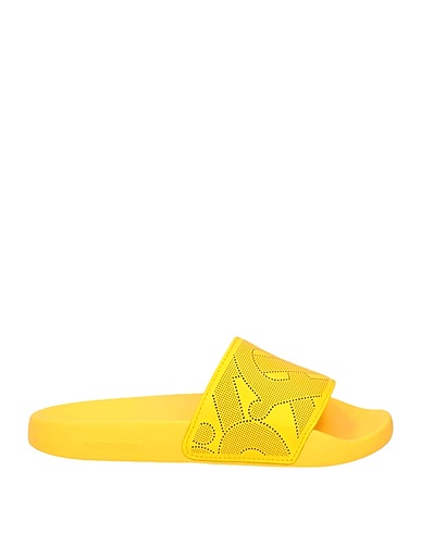 BURBERRY Sandals Yellow Leather