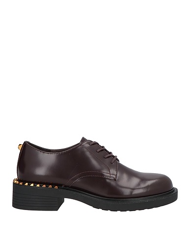 ASH Laced shoes Burgundy Calfskin