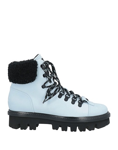 GIORGIO ARMANI Ankle boot Sky blue Leather