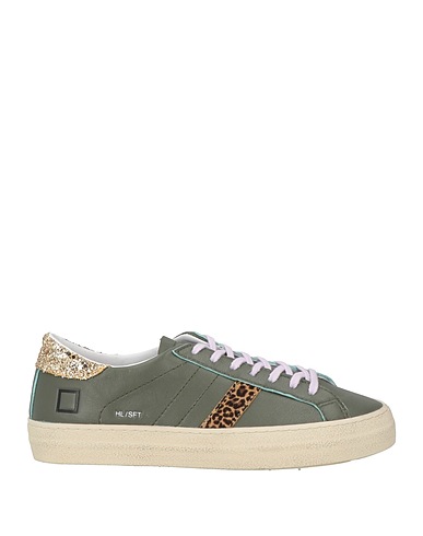D.A.T.E. Sneakers Sage green Leather