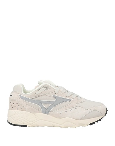 MIZUNO Sneakers Grigio chiaro Pelle ovina, Fibre tessili