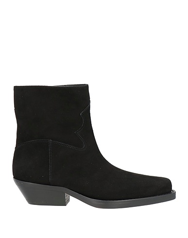 ANNA F. Ankle boot Black Leather
