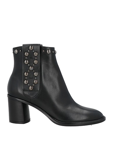 CASADEI Stiefelette Schwarz Leder