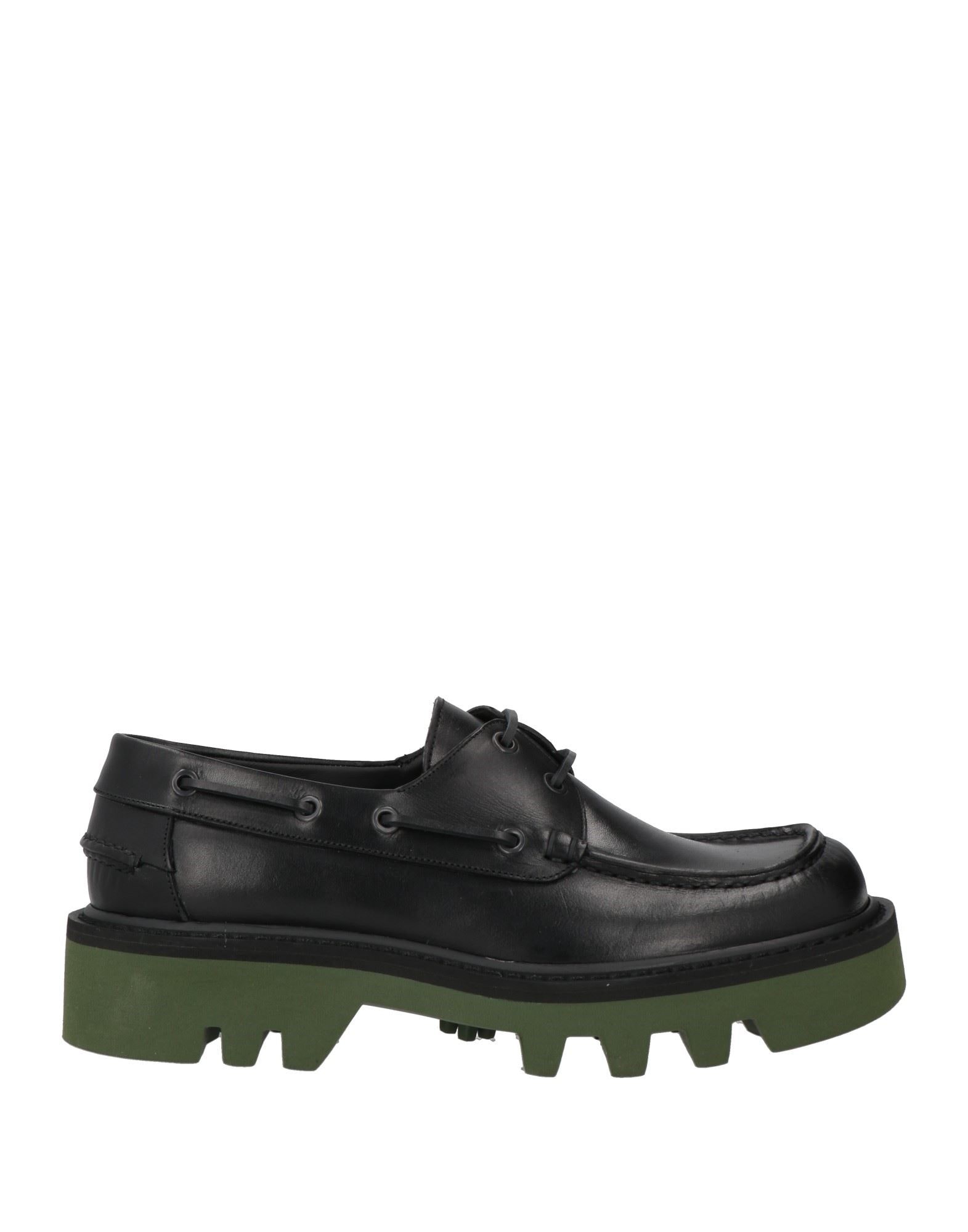 DRIES VAN NOTEN | レースアップシューズ セージグリーン メンズ