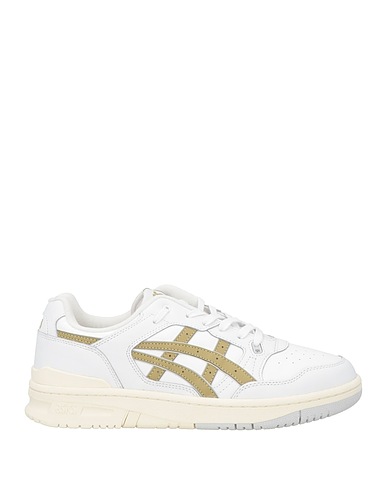 ASICS Sneakers White Leather, Textile fibres