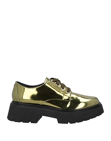 ARTHUR ARBESSER x BALDININI Laced shoes Military green Leather