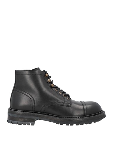 DOLCE&GABBANA Ankle boot Black 100% Calfskin
