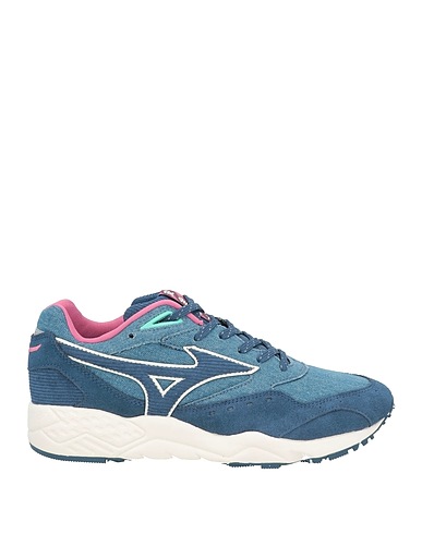 MIZUNO Sneakers Blu Pelle, Fibre tessili