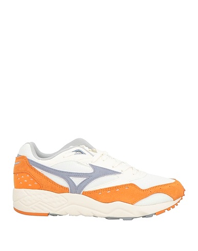 MIZUNO Sneakers Orange Leather, Textile fibres