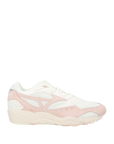 MIZUNO Sneakers Light pink Leather, Textile fibres