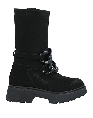 JANET & JANET Ankle boot Black Leather