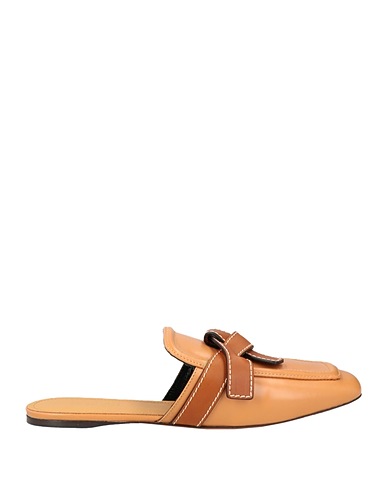 LOEWE Mules and clogs Camel Leather