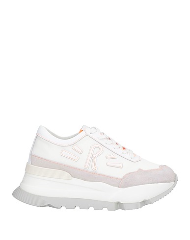 RUCOLINE FOOTWEAR White Leather, Textile fibres, Other Fibres
