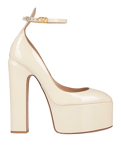 VALENTINO GARAVANI Court Ivory Leather