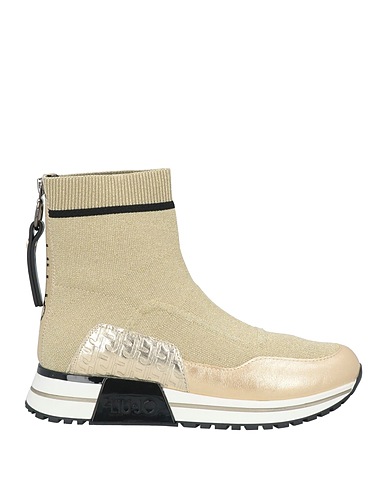 LIU •JO Sneakers Gold Textile fibres
