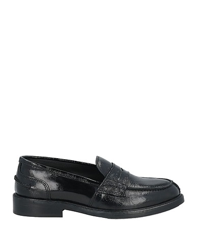VENI SHOES Mokassins Schwarz Leder