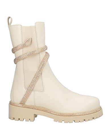 RENE' CAOVILLA Ankle boot Cream Calfskin