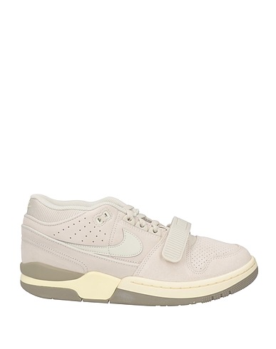 NIKE Sneakers Hellgrau Leder