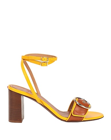 LAC Milano Sandali Giallo Pelle, Fibre tessili