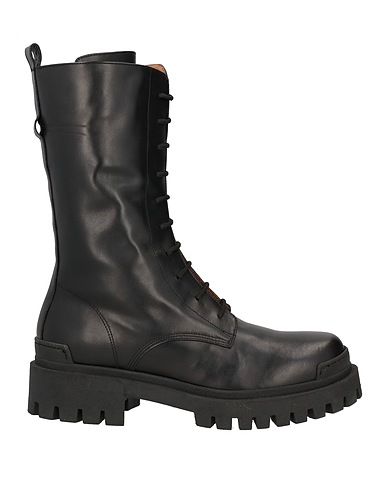 ENNEQUADRO Ankle boot Black Calfskin