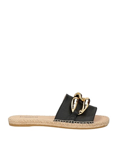 ESPADRIJ Espadrillas Nero Pelle