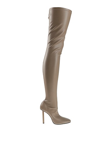 LE SILLA Boots Khaki Textile fibers