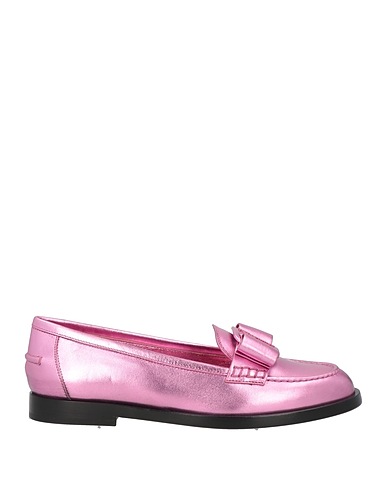 FERRAGAMO Loafers Pink Leather