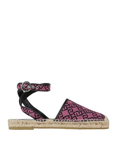 LIU •JO Espadrilles Leather, Textile fibres